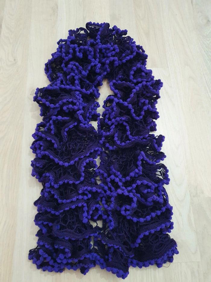 Écharpe tricoté main