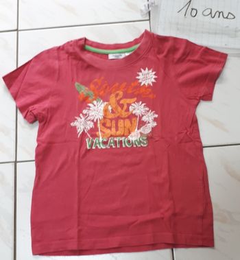 T shirt 10 ans