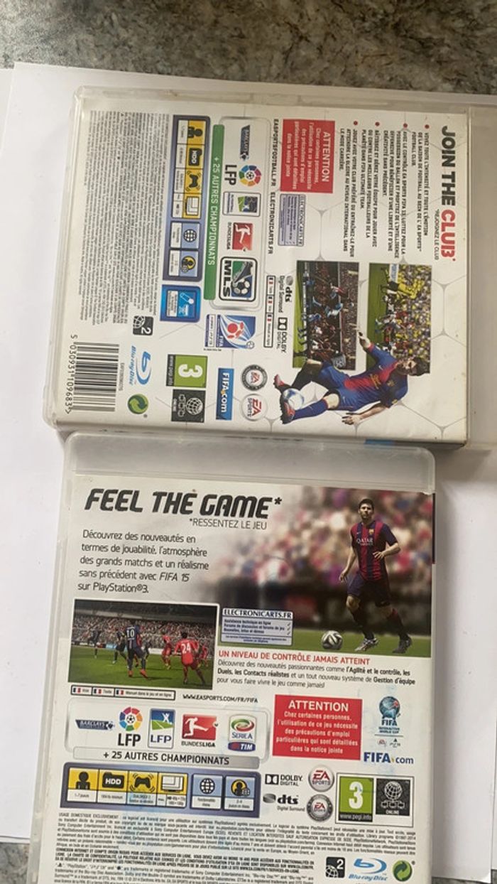 Lot 2 jeux fifa - photo numéro 2