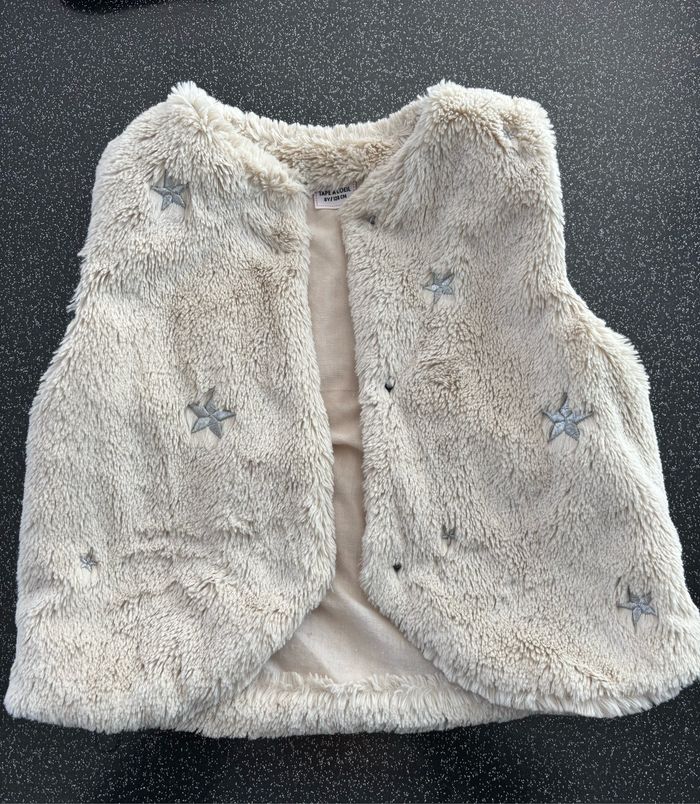 Tao - gilet sans manches doux fille 8 ans