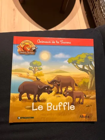 Livre pour enfants altaya le buffle