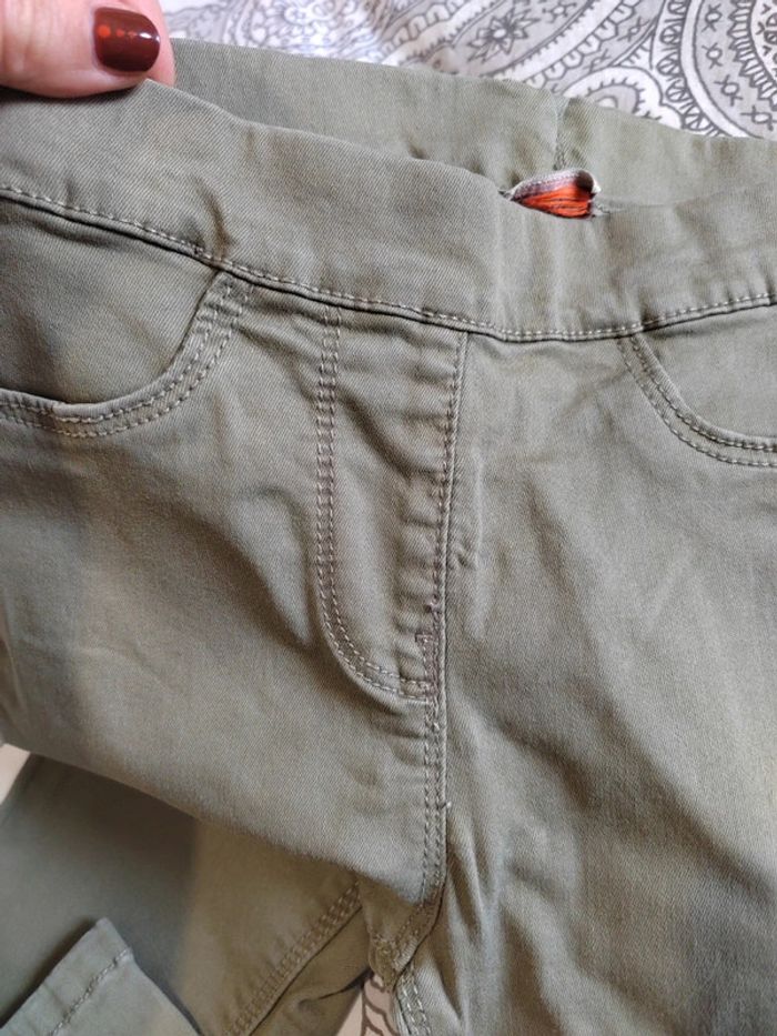 Jegging kaki 8 ans tape à l'œil - photo numéro 2