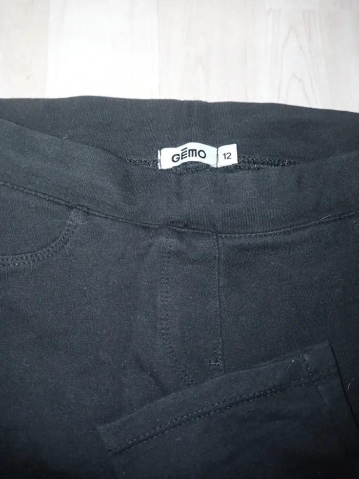 Pantalon élastique noir - photo numéro 3