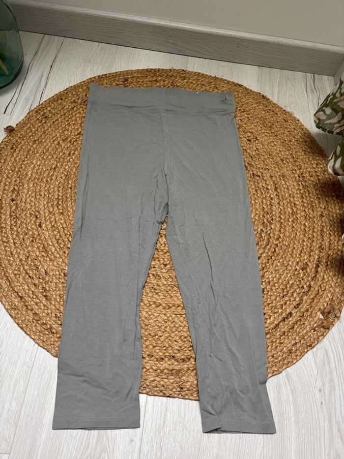 Legging gris grossesse