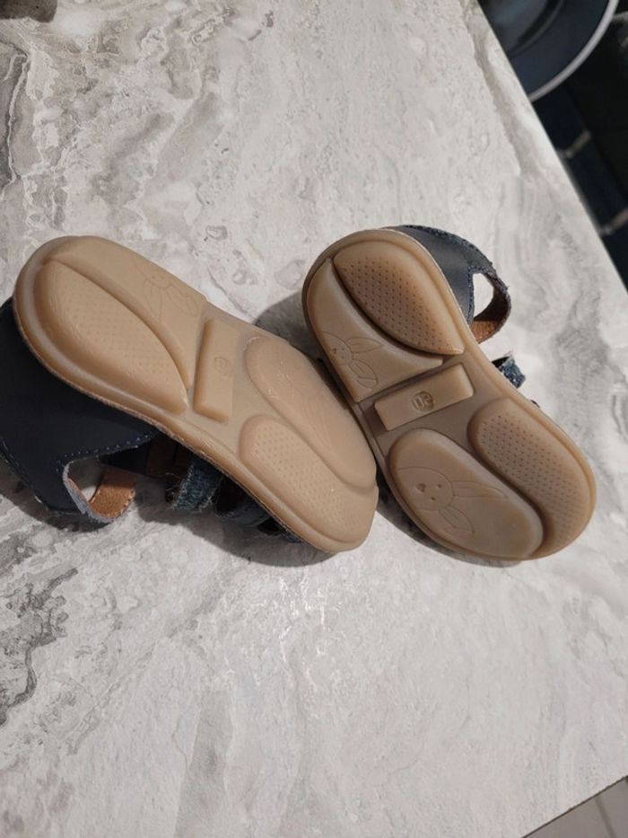 Chaussures en cuir taille 20 - photo numéro 6