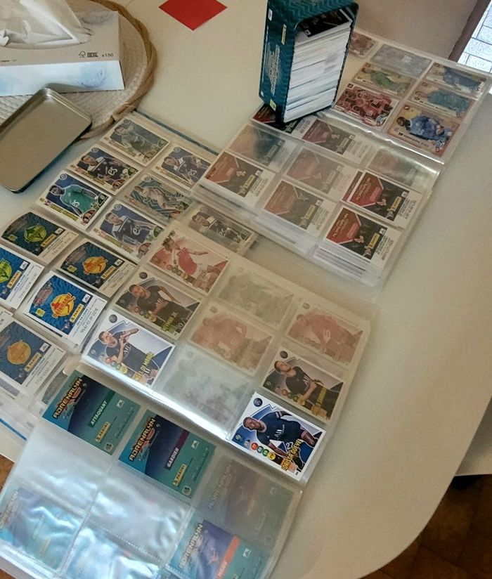 Gros lot cartes panini ligue 1 adrenalyn - photo numéro 2