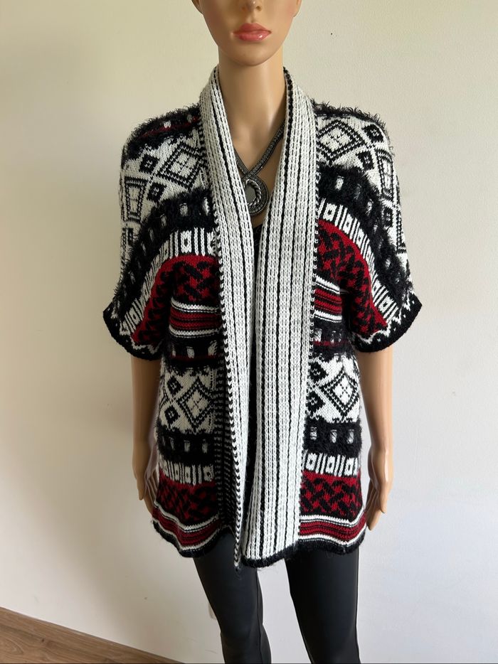 Gilet à manches courtes Christine Laure taille 3 TBE
