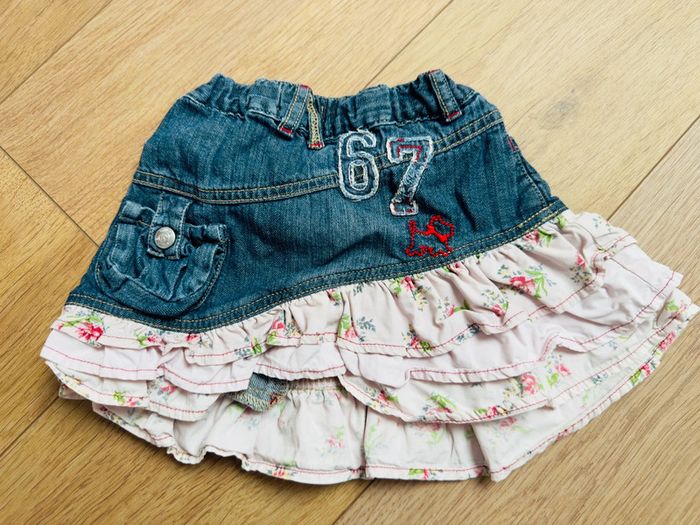 Jupe en jean Chipie bleu en 2ans - photo numéro 3