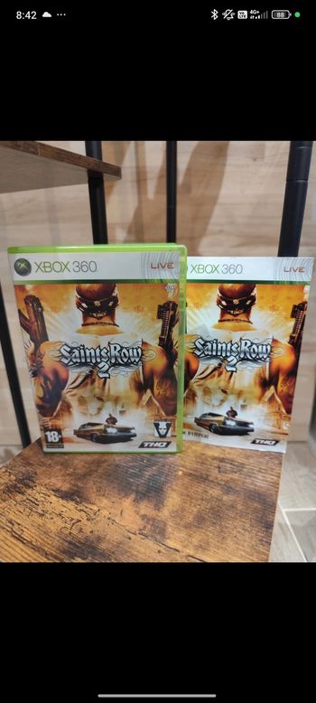 Jeu Xbox 360 saint raw 2 