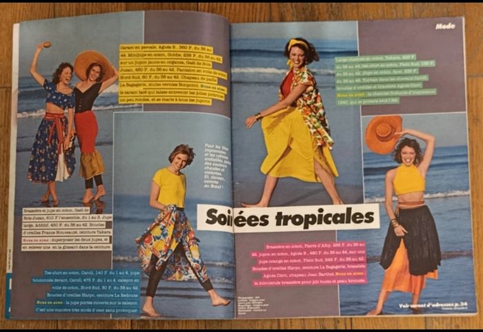 Ancien magazine Femme actuelle 1985 N°41 vintage - photo numéro 2