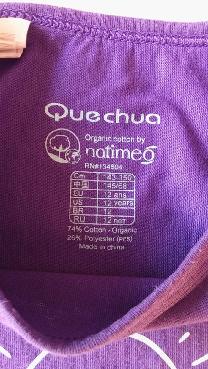 T-shirt Quechua 12 ans - photo numéro 4