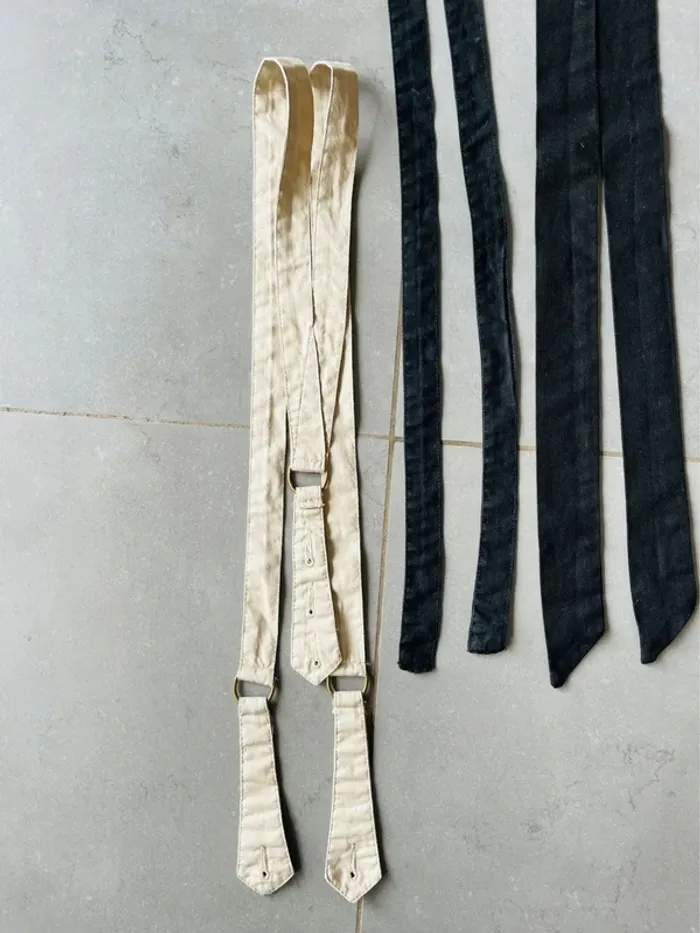 Lot ceintures en tissu été - photo numéro 2