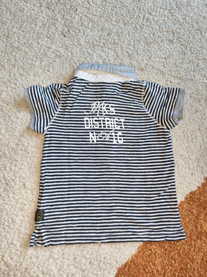 Polo manches courtes IKKS 18 mois - photo numéro 2