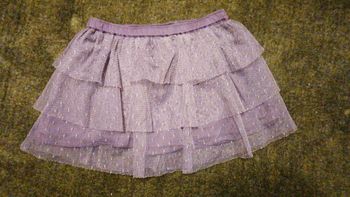 Jupe violette à volant en tule vertbaudet 18 mois