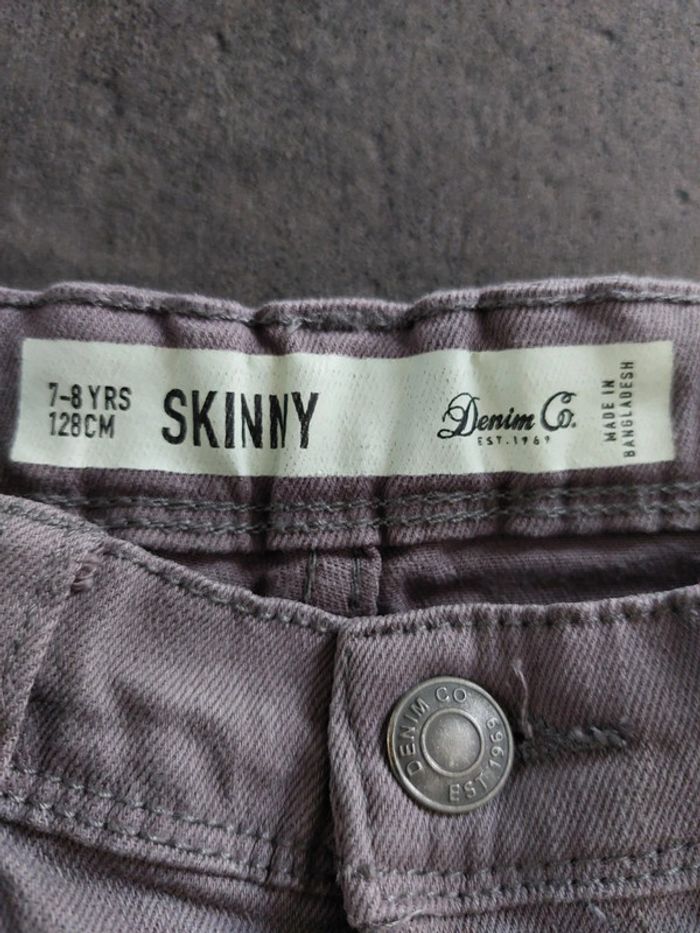 Jeans skinny réglable 👦 Denim Co 7-8 ans. - photo numéro 2