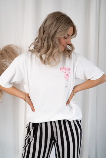 T-shirt Pink Gin