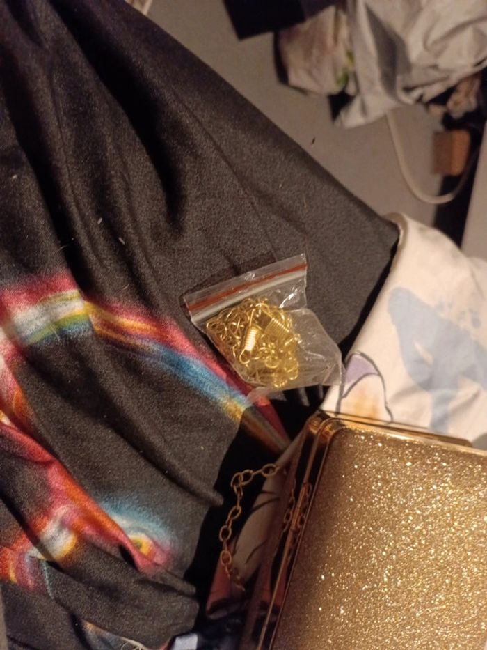 Sac Pochette doré - photo numéro 5