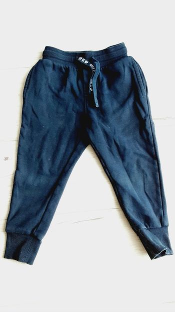 Vêtement mixte garçon fille pantalon survêtement jogging bleu marine Tape à l’œil TAO 3 ans