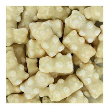 100g d'oursons chocolat blanc 