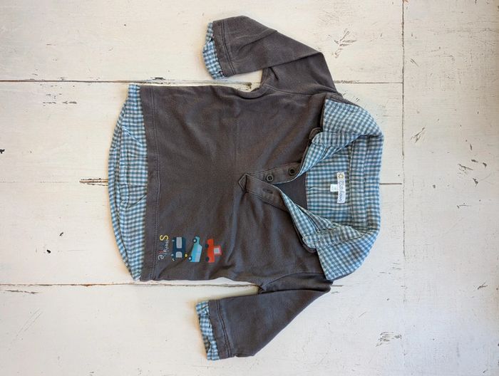 Lot de 2 tee-shirts ML 🚙 Kitchoun - photo numéro 2