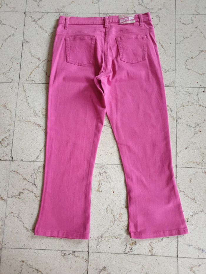 Pantacourt rose - photo numéro 2