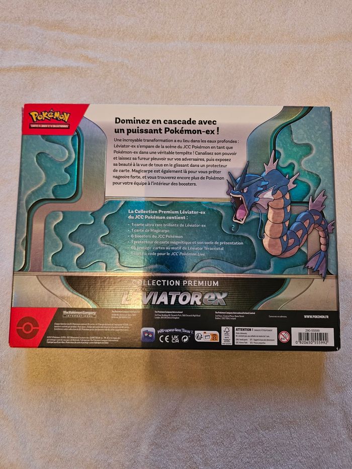 Lot coffret dracaufeu et Leviator ex - photo numéro 3