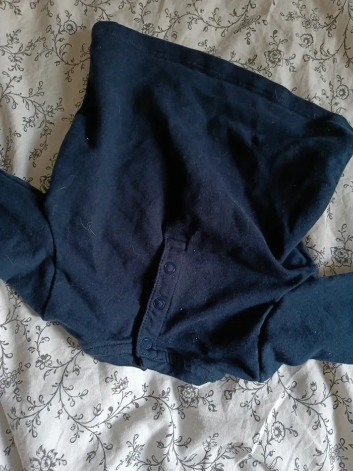 Tee shirt manches longues motif chat La redoute 6 mois - photo numéro 4