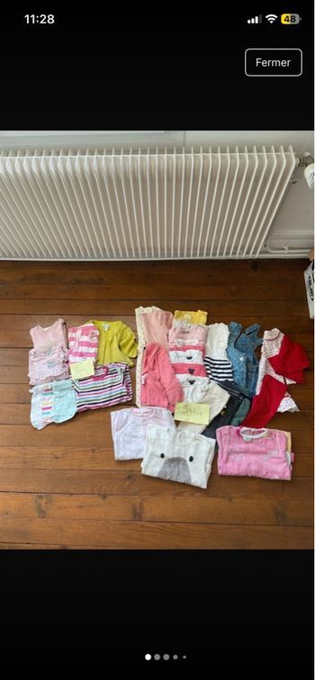 Lot 6/9 mois fille