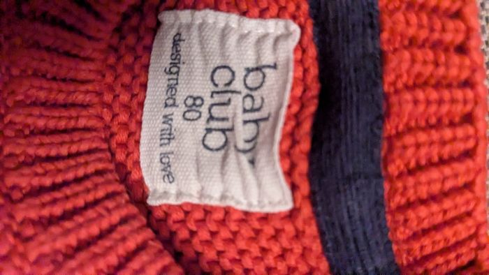 Pull manches longues taille 18 mois de la marque Baby club - photo numéro 3