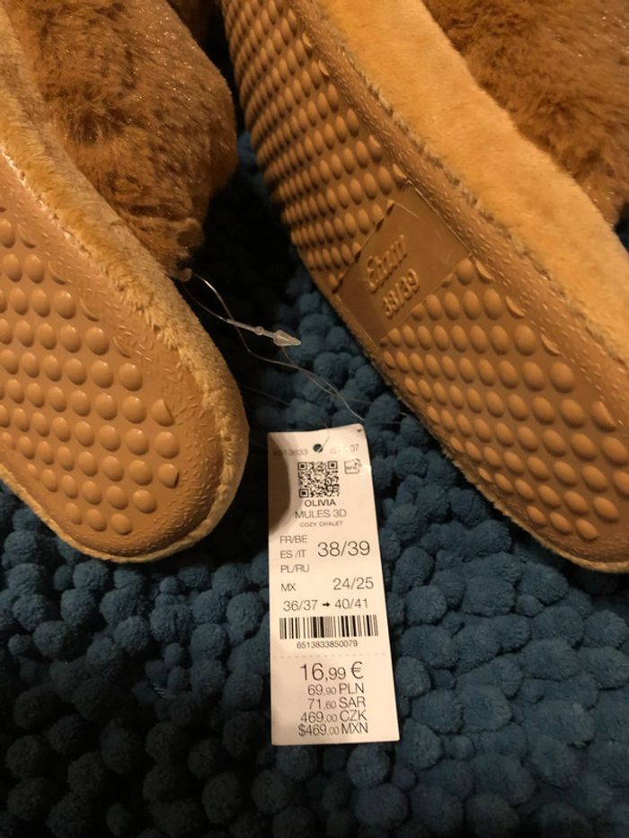 Pantoufles ours🐻  etam - n e u ve s - photo numéro 3