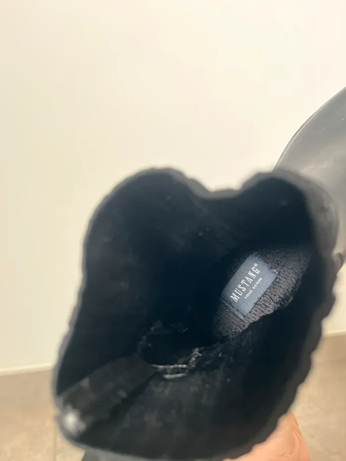 Bottines chelsea Mustang en caoutchouc p 38 - photo numéro 6