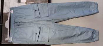 Pantalon cargo bleu ciel