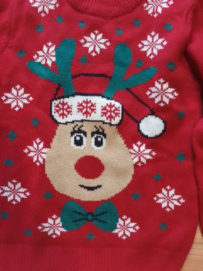 pull de Noël 10 ans - photo numéro 2