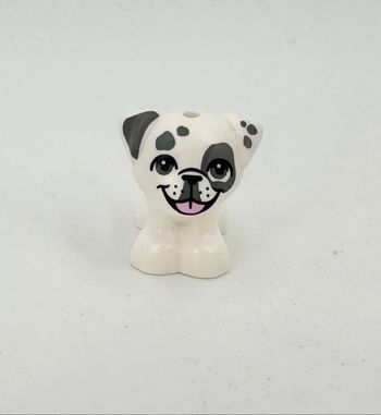 Lego Animaux Friends : Chien Carlin nommé Juno tirant la langue - NEUF