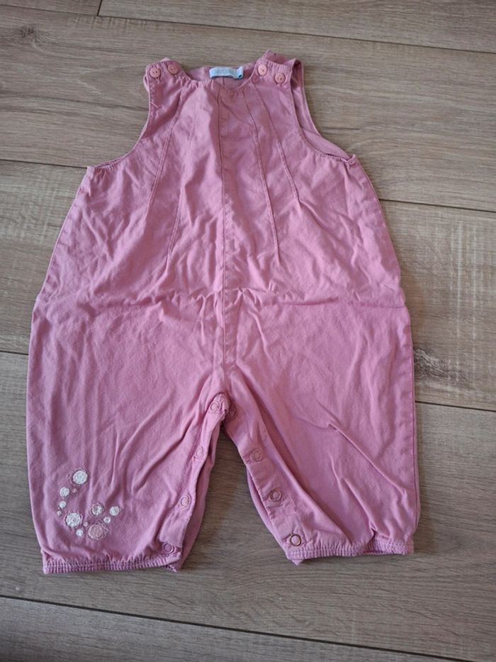 Salopette rose 6 mois