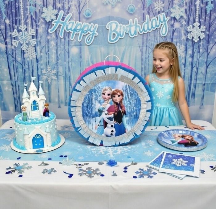 Pinata Reine des neiges - photo numéro 3