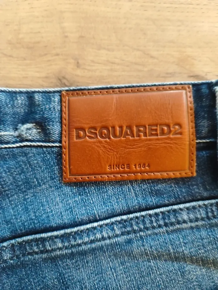 Jean Dsquared2 bleu - Taille 14 ans - photo numéro 6