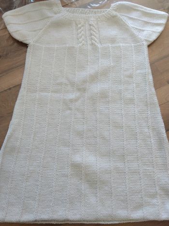 Tunique blanche 14 ans