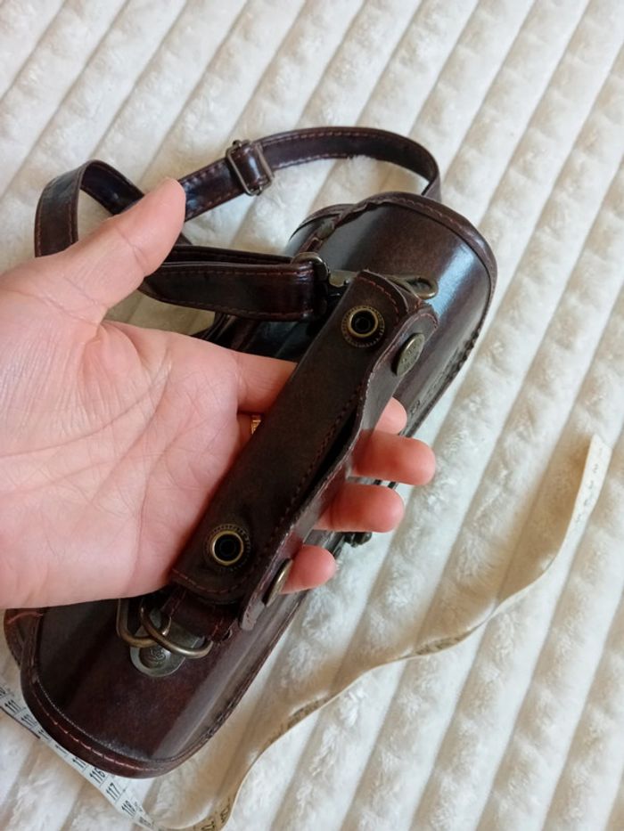 Jolie sac bandoulière Vintage en cuir 👜🍂 - photo numéro 19