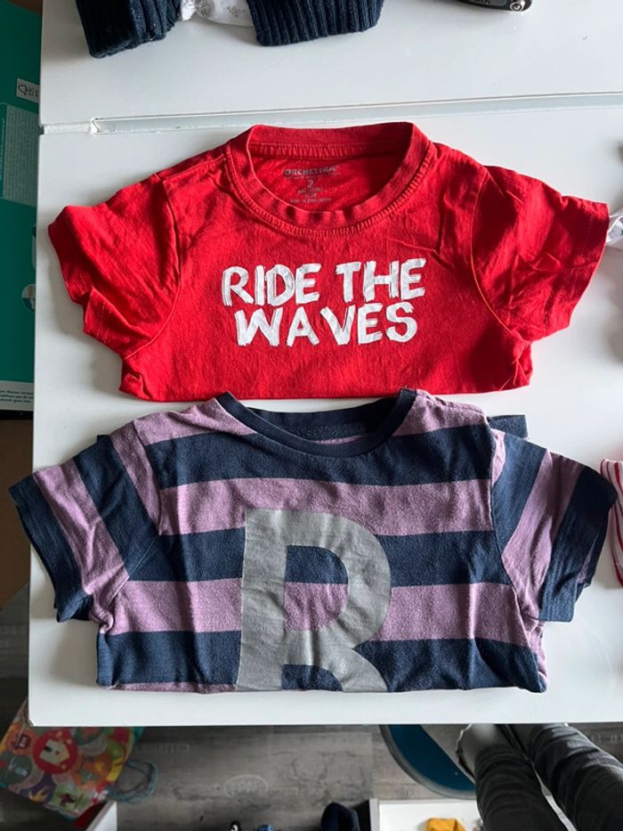 Lot de tee shirts 24M - photo numéro 2