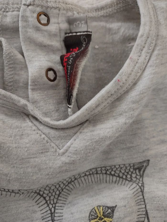 Tee-shirt fille hibou Catimini - photo numéro 5