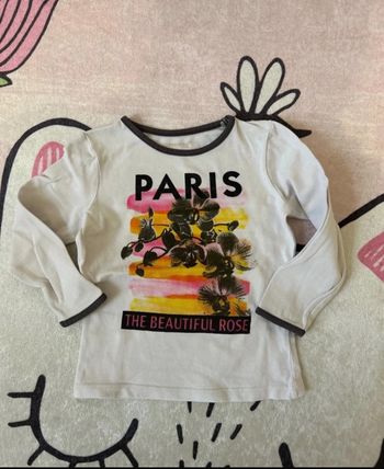 T shirt Manches longues fille 24 mois