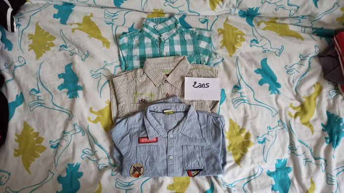 Lot chemises 2 ans