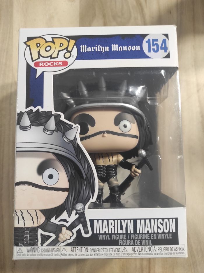 Figurine Funko pop Marilyn Manson 154