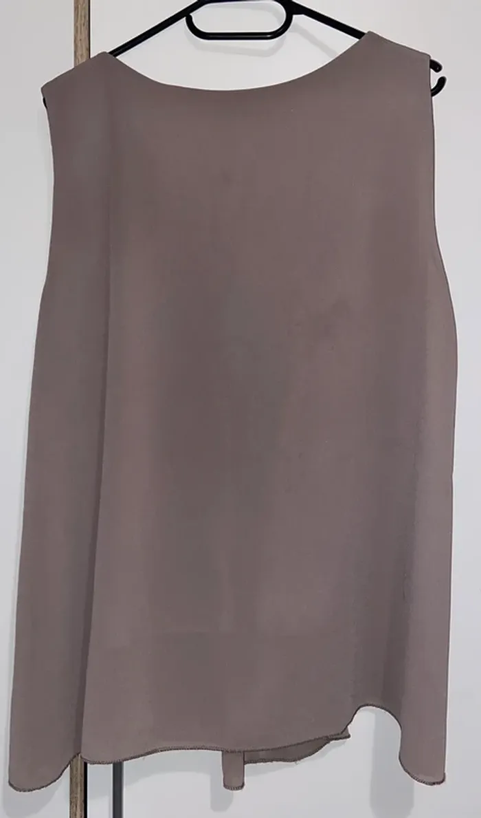 Blouse fluide marron - photo numéro 5