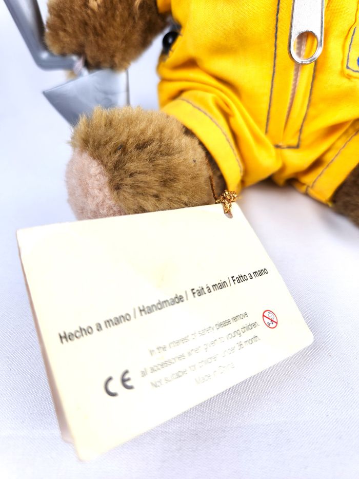 Peluche Rare The Teddy Bear Collection - Pascal le Maçon - photo numéro 7