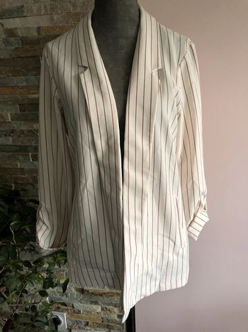 Blazer écru et marron Tally Weijl 36