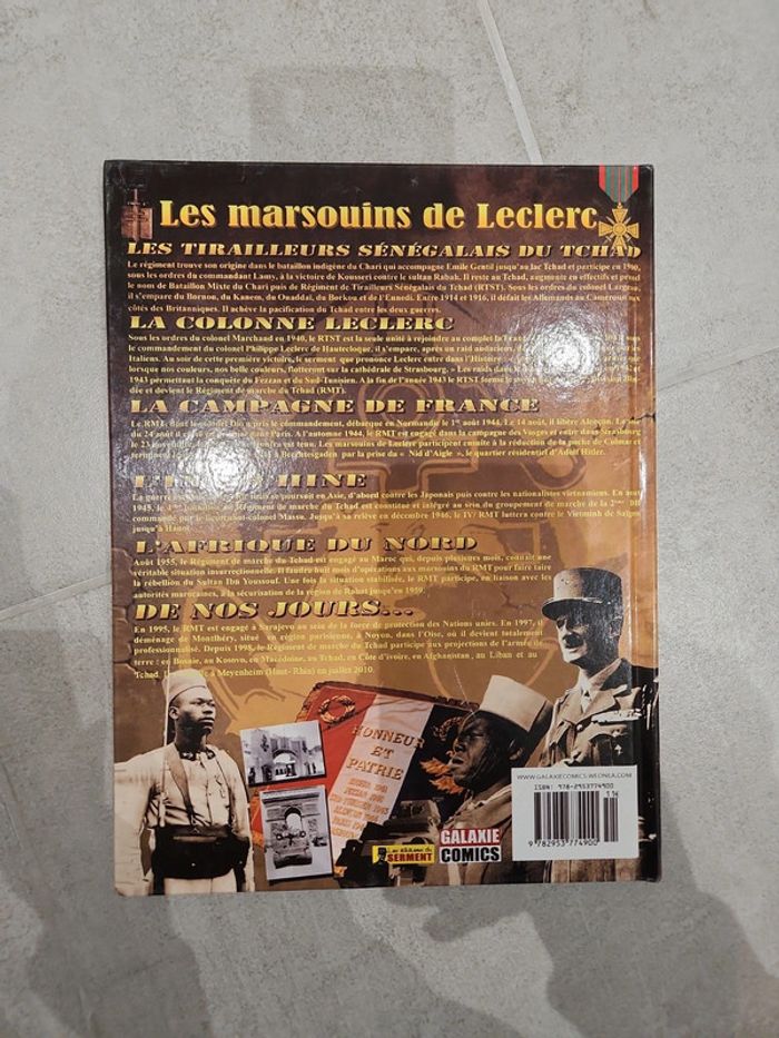 Bande dessinée : Les Marsouins de Leclerc - photo numéro 10