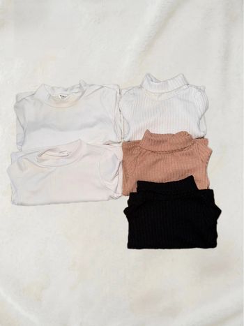 💐Lot de 5 sous pulls bébé fille💐