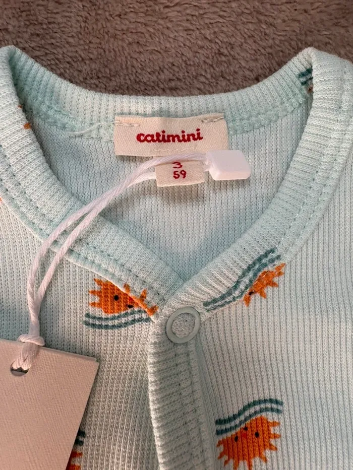 Pyjama mixte en coton - photo numéro 3
